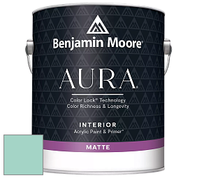 Benjamin Moore Aura 522 Interior Paint - Matte краска цвет 2041-50 Sea Mist Green