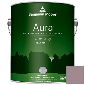 Краска Aura Waterborne Exterior Flat Finish (629) цвет 1251 Mulberry Wine