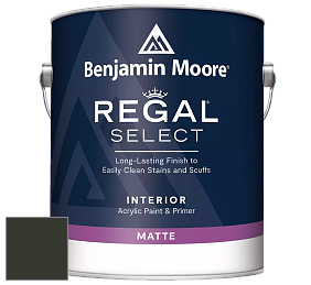 Benjamin Moore 548 IRegal Select Interior Paint - Matte краска цвет RAL 6008 
