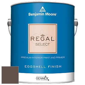 Benjamin Moore 549 Regal Select Waterborne Interior Eggshell Finish краска цвет 2109-20 Hearthstone Brown