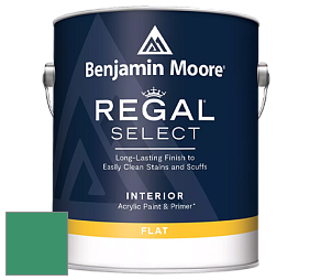 Benjamin Moore 547 Regal Select Waterborne Interior Flat Finish краска цвет NCS S 3050-G 