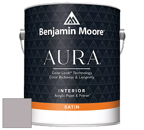Benjamin Moore Aura 526 Waterborne Interior Satin Finish покрытие цвет NCS S 3005-R20B 