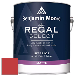 Benjamin Moore 548 IRegal Select Interior Paint - Matte краска цвет 2009-10 Redstone
