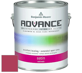 Benjamin Moore 792 Advance Interior Paint-Satin эмаль цвет 2086-20 Rose Parade