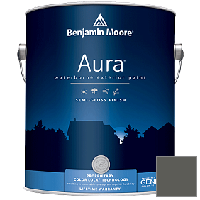 Краска Aura Waterborne Exterior Semi-Gloss Finish (632) цвет 1484 Ashwood Moss