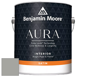 Benjamin Moore Aura 526 Waterborne Interior Satin Finish покрытие цвет NCS S 3502-G50Y 