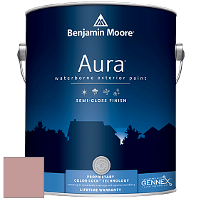 Benjamin Moore Aura 632 Waterborne Exterior Semi-Gloss Finish краска цвет 2092-50 Titanic Rose