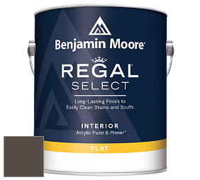 Benjamin Moore 547 Regal Select Waterborne Interior Flat Finish краска цвет 2112-10 Mink