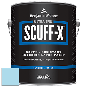 Benjamin Moore 485 Ultra Spec SCUFF-X Interior Eggshell Finish краска цвет 2060-60 Turquoise Haze