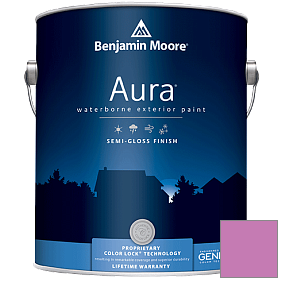 Краска Aura Waterborne Exterior Semi-Gloss Finish (632) цвет 2076-40 Raspberry Mousse