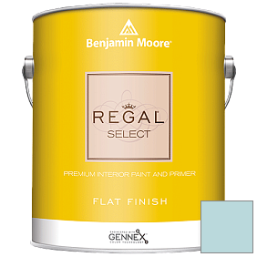 Краска Regal Select Waterborne Interior Flat Finish (547) цвет 2053-60 Tear Drop Blue