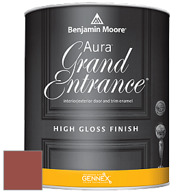 Benjamin Moore Aura 148 Grand Entrance High Gloss эмаль цвет 2090-30 Terra Cotta Tile