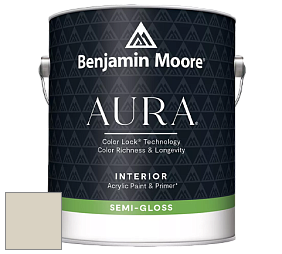 Benjamin Moore Aura 528 Waterborne Interior Semi-gloss Finish краска цвет OC-32 BM OC-32