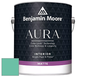 Benjamin Moore Aura 522 Interior Paint - Matte краска цвет 606 Island Paradise