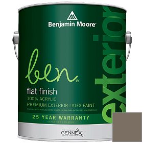Краска Ben Waterborne Exterior Flat Finish (541) цвет 980 Woodcliff Lake