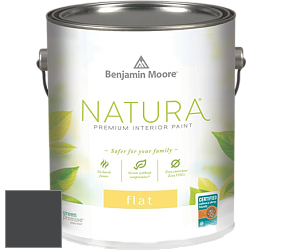 Benjamin Moore 512 Natura Interior Flat Finish матовая краска цвет 2127-10 Twilight Zone