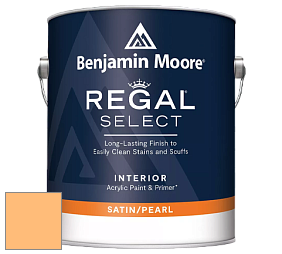 Benjamin Moore 550 Regal Select Waterborne Interior Pearl Finish краска цвет 153 Fresh Fruit