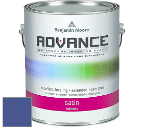 Benjamin Moore 792 Advance Interior Paint-Satin эмаль цвет NCS S 4050-R70B 