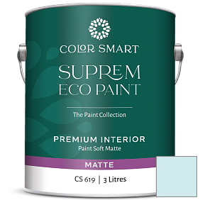 Краска COLOR SMART CS 619 SUPREM ECO PAINT матовая краска цвет 2059-70 Fountain Spout