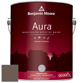 Benjamin Moore Aura 631 Waterborne Exterior Satin Finish краска цвет 2111-30 Mustang