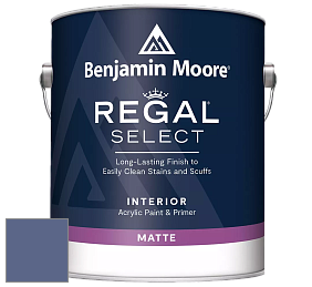 Benjamin Moore 548 IRegal Select Interior Paint - Matte краска цвет NCS S 5030-R70B 