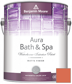 Краска Benjamin Moore Aura Bath & Spa Interior Paint Matte Finish (532) цвет 021 Jupiter Glow