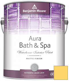 Краска Benjamin Moore Aura Bath & Spa Interior Paint Matte Finish (532) цвет 327 Pure Joy