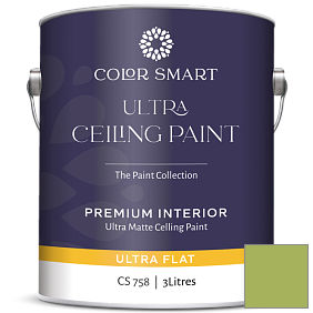 Краска COLOR SMART CS 758 ULTRA CEILING PAINT ультраматовая краска цвет 413 Blooming Grove