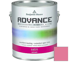 Краска Benjamin Moore 792. Advance Interior Paint-Satin эмаль цвет 2000-40 Strawberry Shortcake