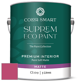 COLOR SMART CS 619 SUPREM ECO PAINT матовая краска цвет 2086-30 Rosy Blush