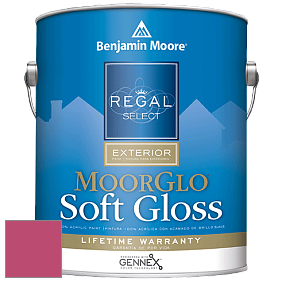 Benjamin Moore W096 Regal Select Exterior Paint-Moor GloSoft Gloss Finish краска цвет 2086-30 Rosy Blush