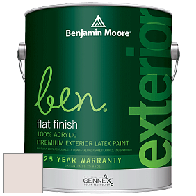 Benjamin Moore Ben 541 Waterborne Exterior Flat Finish краска цвет 2099-70 Wheatberry