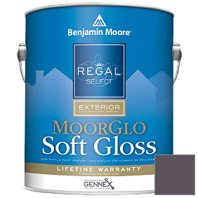 Краска Regal Select Exterior Paint-Moor GloSoft Gloss Finish (W096) цвет AF-645 