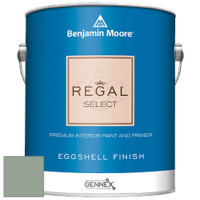Benjamin Moore 549 Regal Select Waterborne Interior Eggshell Finish краска цвет 698 Grenadier Pond