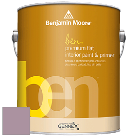 Benjamin Moore Ben W625 Premium Interior Latex Flat краска цвет NCS S 3020-R30B 