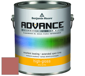 Benjamin Moore 794 Advance Interior Paint-High Gloss глянцевая алкидная эмаль цвет 2089-30 Pink Mix