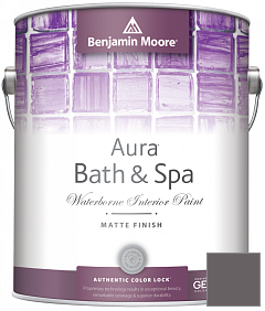 Краска Benjamin Moore Aura Bath & Spa Interior Paint Matte Finish (532) цвет 1456 Mountain Ridge