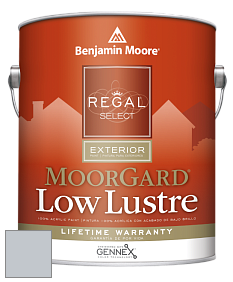 Benjamin Moore W103 Regal Select Exterior Paint-MoorGard Low Lustre Finish краска цвет 2119-60 Silver Lining