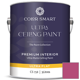 Краска COLOR SMART CS 758 ULTRA CEILING PAINT ультраматовая краска цвет 2079-30 Peony