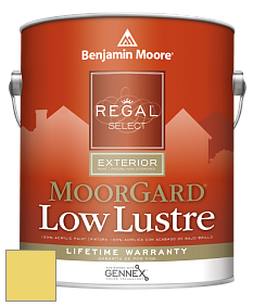 Benjamin Moore W103 Regal Select Exterior Paint-MoorGard Low Lustre Finish краска цвет 2024-40 Yellow Finch