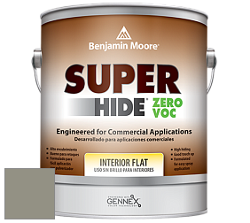 Benjamin Moore 355 Super Hide Zero Voc Interior Flat краска цвет 2140-40 Storm Cloud Gray