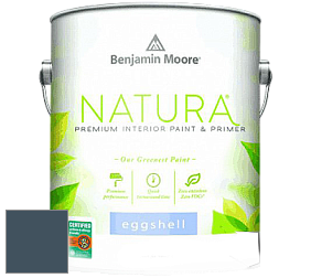 Benjamin Moore 513 Natura Interior Eggshell Finish краска с блеском цвет 2062-20 Gentleman's Gray