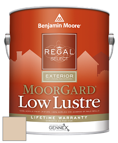 Benjamin Moore W103 Regal Select Exterior Paint-MoorGard Low Lustre Finish краска цвет 1059 Moccasin