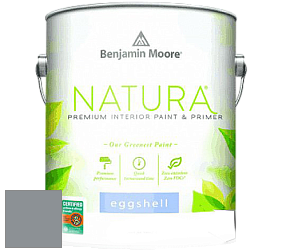 Benjamin Moore 513 Natura Interior Eggshell Finish краска с блеском цвет 2124-30 Deep Silver