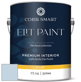 COLOR SMART CS 745 ELIT PAINT глубокоматовая моющаяся краска цвет 820 Misty Blue