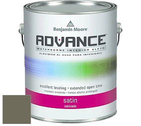 Benjamin Moore 792 Advance Interior Paint-Satin эмаль цвет 2141-30 Army Green