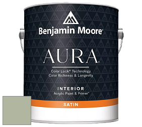 Benjamin Moore Aura 526 Waterborne Interior Satin Finish покрытие цвет HC-139 BM HC-139