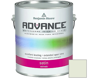 Краска Benjamin Moore 792. Advance Interior Paint-Satin эмаль цвет 853 Green Essence