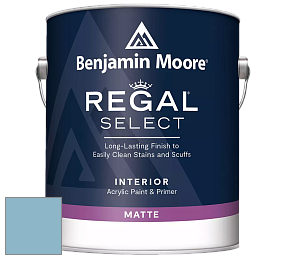 Benjamin Moore 548 IRegal Select Interior Paint - Matte краска цвет 2062-50 Blue Jean