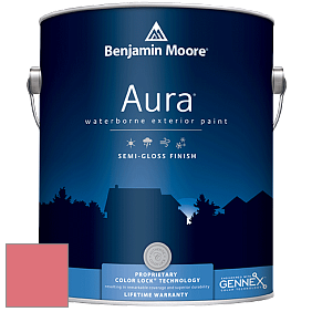 Benjamin Moore Aura 632 Waterborne Exterior Semi-Gloss Finish краска цвет 1320 Florida Pink